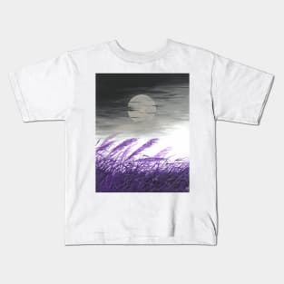 Purple Reeds Kids T-Shirt